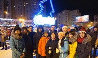 Sinh viên Việt Nam ở Tambov - “Thủ đô Năm mới của LB Nga” Mừng vui đón Năm mới 2017